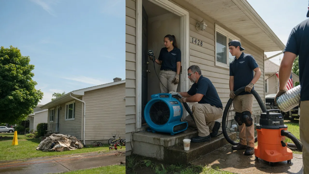 Water Damage Restoration in West Frankfort, IL near me